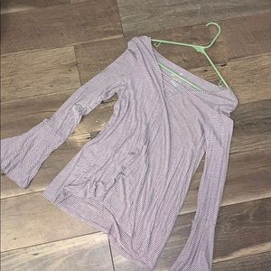 american eagle bell sleeve shirt